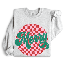 Load image into Gallery viewer, Merry Checkered Circle