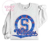 Load image into Gallery viewer, Seaman Vikings Distressed Cursive Under (Copy)