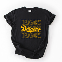 Load image into Gallery viewer, Dragons Repeat Cursive Middle