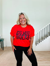 Load image into Gallery viewer, Jeff West Tigers Funky Font