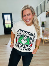 Load image into Gallery viewer, Christmas Grinch Heart