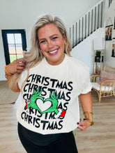 Load image into Gallery viewer, Christmas Grinch Heart