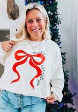 Load image into Gallery viewer, Merry Christmas Bow