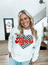 Load image into Gallery viewer, Tigers Checkered Heart