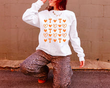 Load image into Gallery viewer, CUSTOM - Team Abbreviation Hearts Repeat