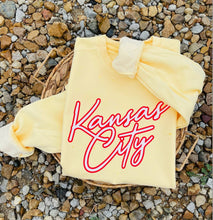 Load image into Gallery viewer, Kansas City Script (Red)