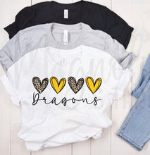 Load image into Gallery viewer, CUSTOM - Mascot Hearts Above (M129)