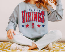 Load image into Gallery viewer, Vikings Distressed Stars (M151)