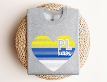 Load image into Gallery viewer, PL Kaws Striped Heart