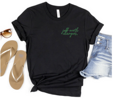 Load image into Gallery viewer, Jeff North Chargers Cursive Pocket (M103)