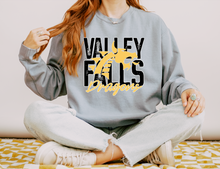 Load image into Gallery viewer, Valley Falls Dragons Distressed