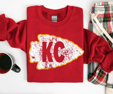 Load image into Gallery viewer, KC Knockout Distressed Arrowhead