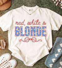 Load image into Gallery viewer, Red, White & Blonde