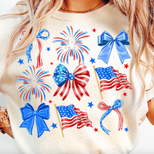 Load image into Gallery viewer, Flags, Fireworks & Bows