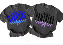 Load image into Gallery viewer, CUSTOM- Mascot Checkered Bows