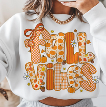 Load image into Gallery viewer, Fall Vibes Bubble Bow