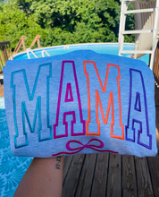 Load image into Gallery viewer, Mama Multi-Colored Bow Embroidery