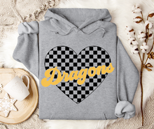 Load image into Gallery viewer, Dragons Checkered Heart