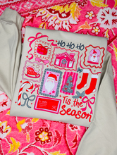 Load image into Gallery viewer, Tis the Season Pink Stamps