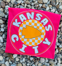 Load image into Gallery viewer, Kansas City Checkered Circle