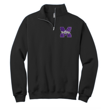 Load image into Gallery viewer, 1/4 Zip Pocket Glitter Mascot