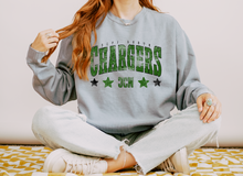 Load image into Gallery viewer, CUSTOM - Mascot Distressed Stars (M151)