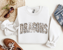 Load image into Gallery viewer, Dragons Leopard Varsity (M115)