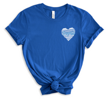 Load image into Gallery viewer, Royals Scribble Heart Pocket (D300)