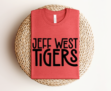 Load image into Gallery viewer, Jeff West Tigers Funky Font