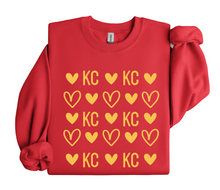 Load image into Gallery viewer, KC Hearts Repeat