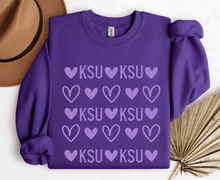 Load image into Gallery viewer, KSU Hearts Repeat