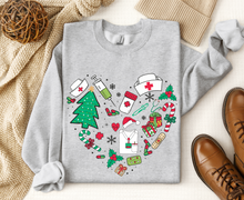 Load image into Gallery viewer, Nurse Heart Christmas