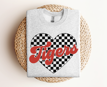 Load image into Gallery viewer, Tigers Checkered Heart