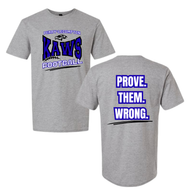 Kaws Football Black Outline / Prove Them Wrong front/back