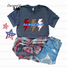 Load image into Gallery viewer, Red, White &amp; Brunette Bolts

