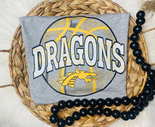 Load image into Gallery viewer, Dragons Basketball Scribble
