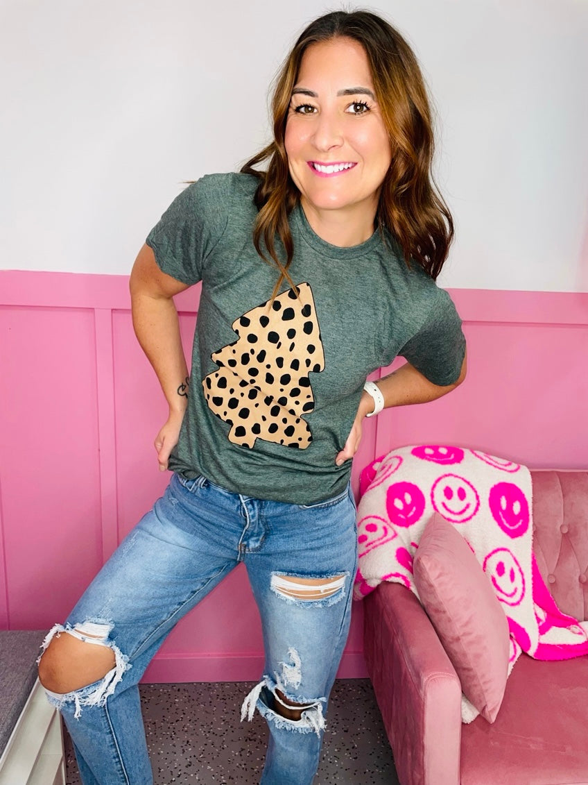 Leopard Tree Tee SALE
