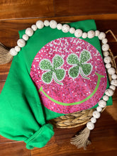 Load image into Gallery viewer, Sequin Shamrock Smile (D469)
