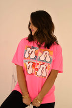 Load image into Gallery viewer, Mama Retro Block Tee
