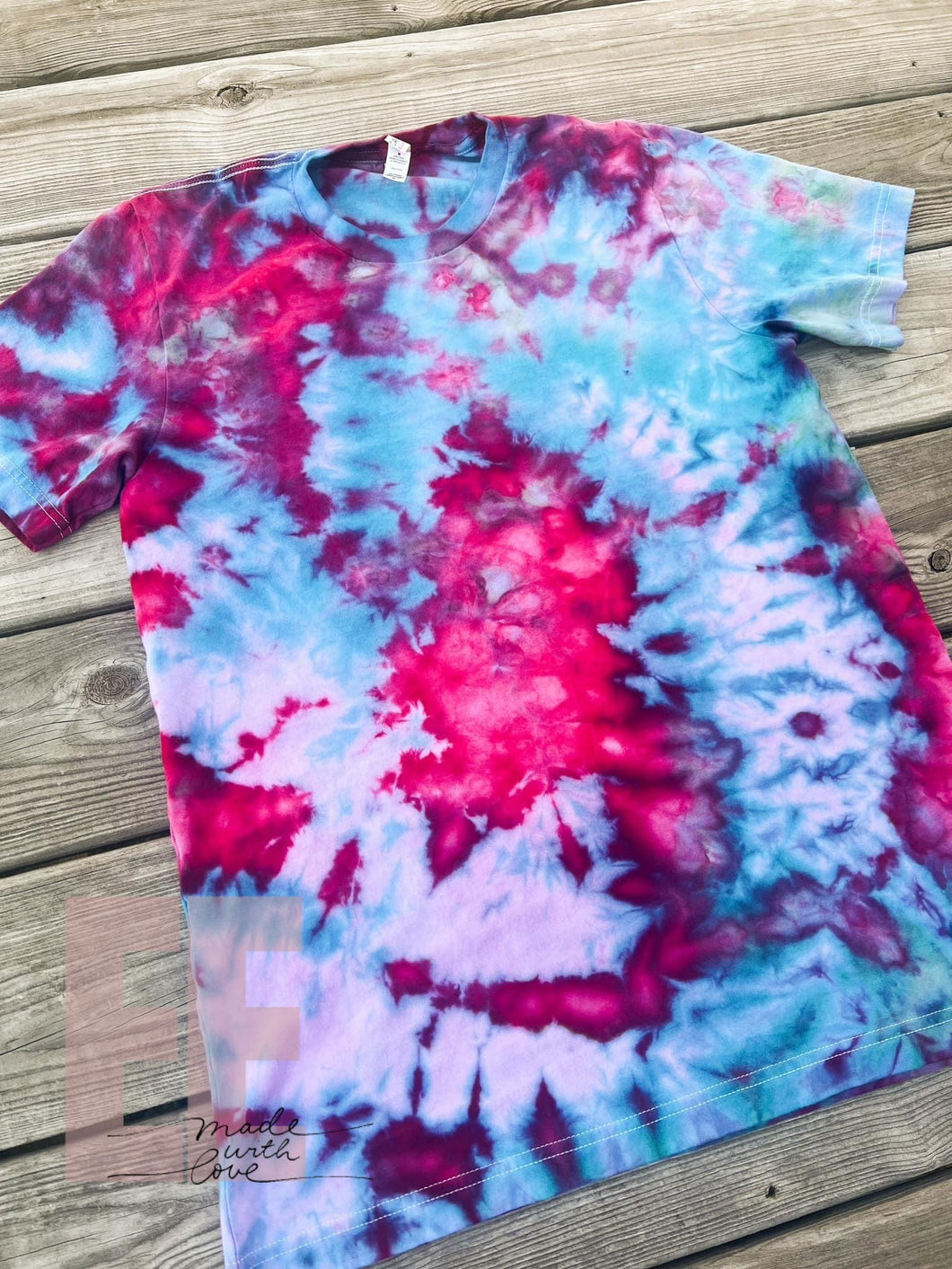 Jade & Hot Hibiscus Ice Dye