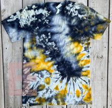 Load image into Gallery viewer, Black &amp; Gold Ice Dye
