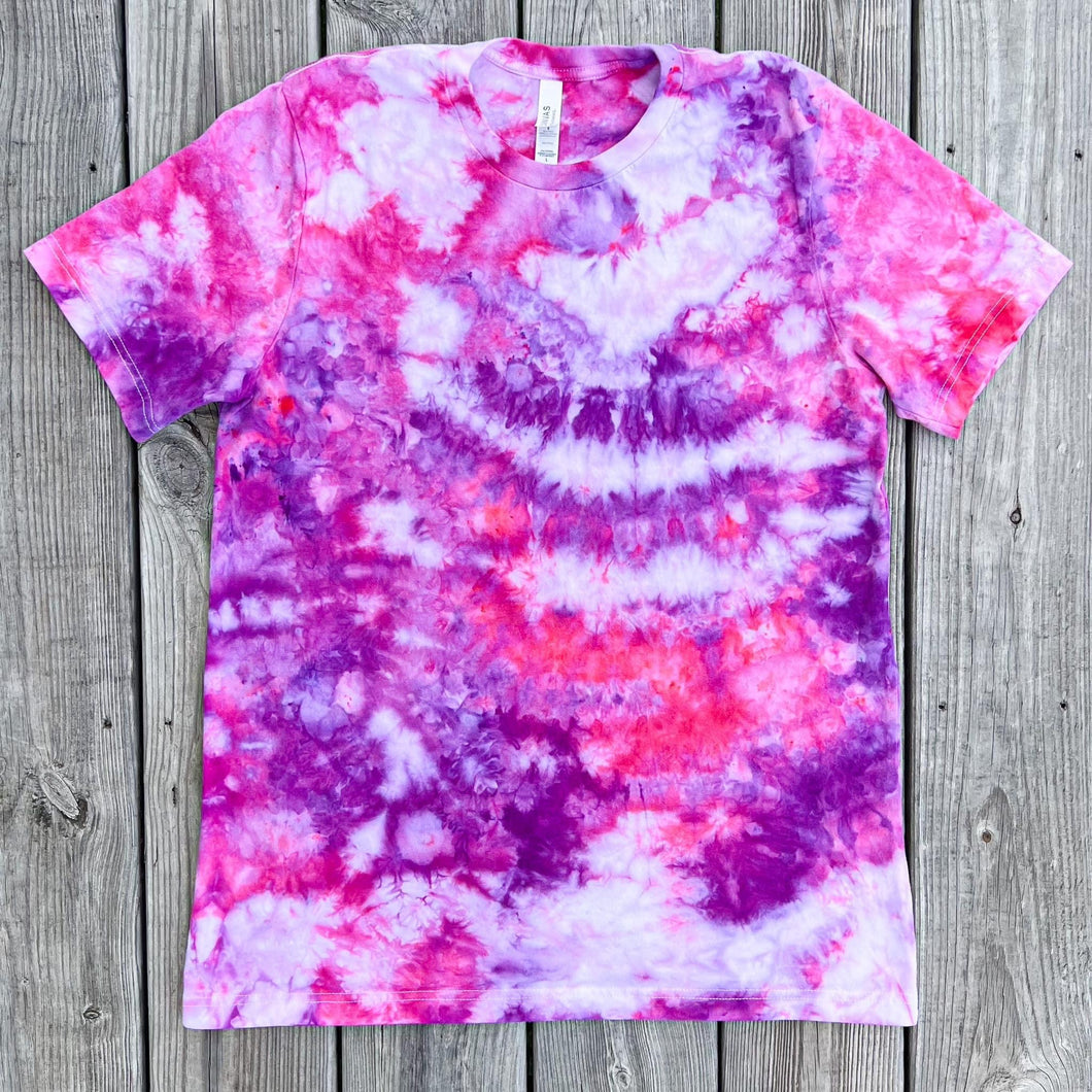 Hot Pink & Violet Ice Dye