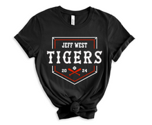 Load image into Gallery viewer, Home Plate Bats Jeff West Tigers
