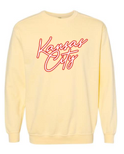 Load image into Gallery viewer, Kansas City Script (White/Red)
