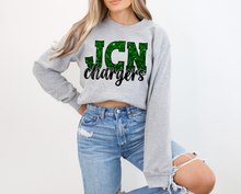 Load image into Gallery viewer, JCN Chargers Abbreviation Glitter ( M127)
