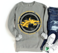 Valley Falls Dragons Distressed Circle (M126)