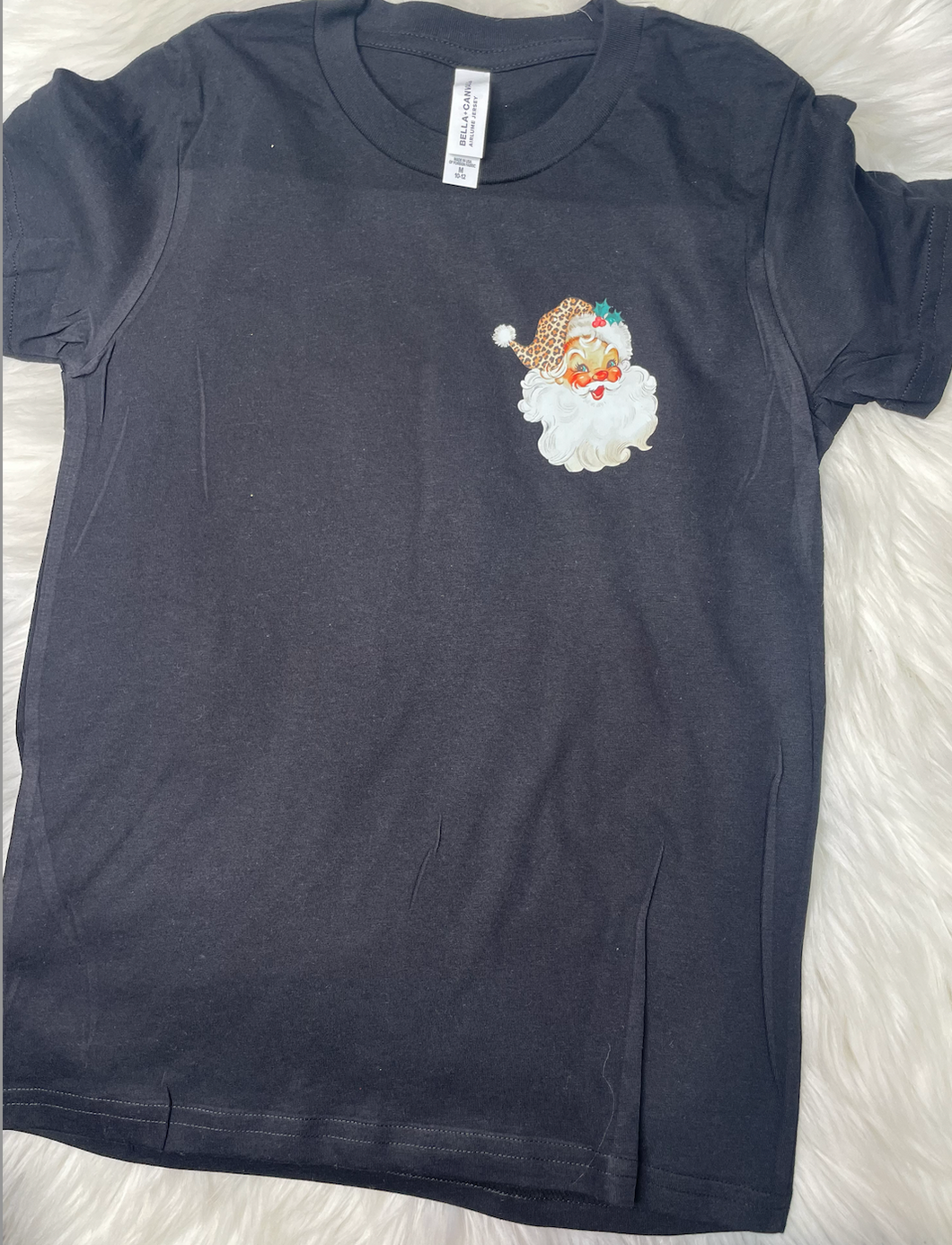 YM Santa Leopard Pocket