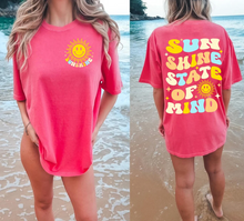 Load image into Gallery viewer, Sunshine State of Mind Colorful front/back
