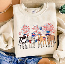 Load image into Gallery viewer, Cow 4th of July
