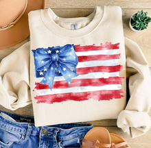 Load image into Gallery viewer, Flag Bow
